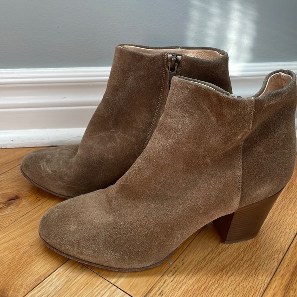 Club Monaco Italian Suede Bootie